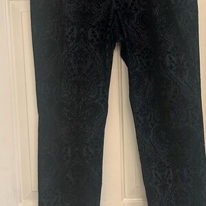 Chico's Black Textured Pants